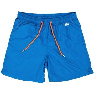 MC2 Saint Barth, Heren, Badkleding, Blauw, Maat: S Poliester,