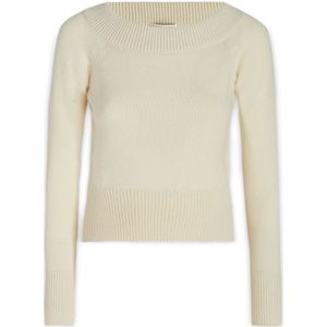 Alexander McQueen, Dames, Truien, Beige, Maat: M