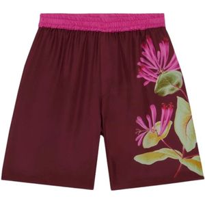 Pierre-Louis Mascia, Heren, Korte broeken, Rood, Maat: XS Zijde,