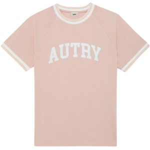 Autry, Dames, Tops, Roze, Maat: S Katoen,