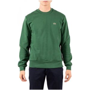 Lacoste, Heren, Sweatshirts & Hoodies, Groen, Maat: L