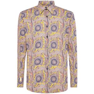 Billionaire, Heren, Overhemden, Veelkleurig, Maat: XS Katoen,