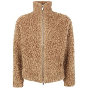 Max Mara Studio, Dames, Jassen, Bruin, Maat: XS