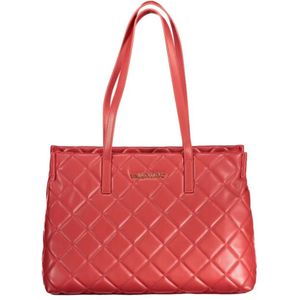 VALENTINO Shopper - Ocarina - Rood - 100% Gerecycled Polyurethaan