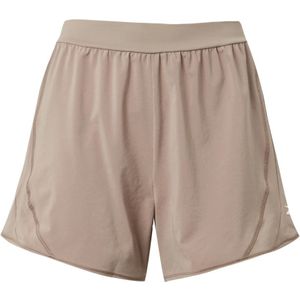 Reebok, Dames, Korte broeken, Grijs, Maat: 2XS Poliester,