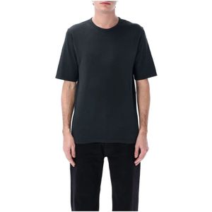 Saint Laurent, Heren, Tops, Zwart, Maat: XL Katoen,