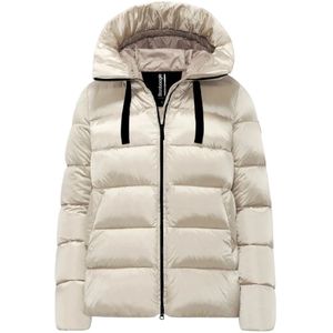 BomBoogie, Dames, Jassen, Beige, Maat: XS Nylon,