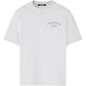 Jacquemus, Heren, Tops, Grijs, Maat: M