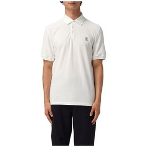 Brunello Cucinelli, Heren, Tops, Wit, Maat: 2XL Katoen,