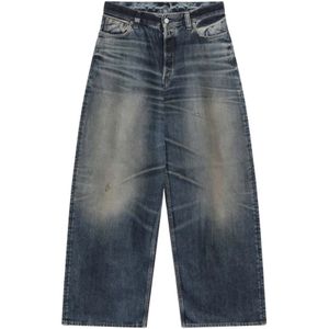 Acne Studios, Dames, Jeans, Blauw, Maat: M Katoen,