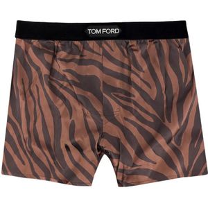 Tom Ford, Heren, Ondergoed, Bruin, Maat: S Velours,