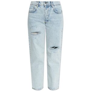 Anine Bing, Dames, Jeans, Blauw, Maat: W25 Katoen,