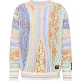 Carlo Colucci - Jacquard Gebreide Trui - Veelkleurig
