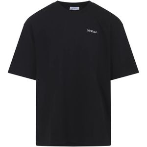 Off White, Heren, Tops, Zwart, Maat: M Katoen,