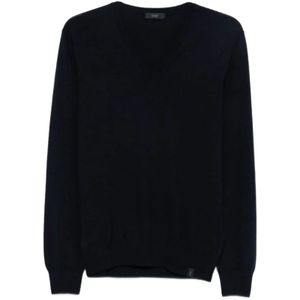 Fay, Heren, Truien, Blauw, Maat: L