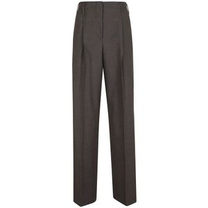 P.a.r.o.s.h., Dames, Broeken, Bruin, Maat: L Wol,