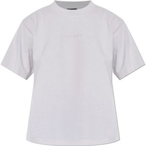 Balenciaga, Dames, Tops, Wit, Maat: M Katoen,