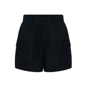 Woolrich High-waisted shorts , Blue , Dames , Maat: W28