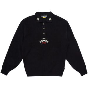 Iuter, Heren, Truien, Zwart, Maat: 2XL