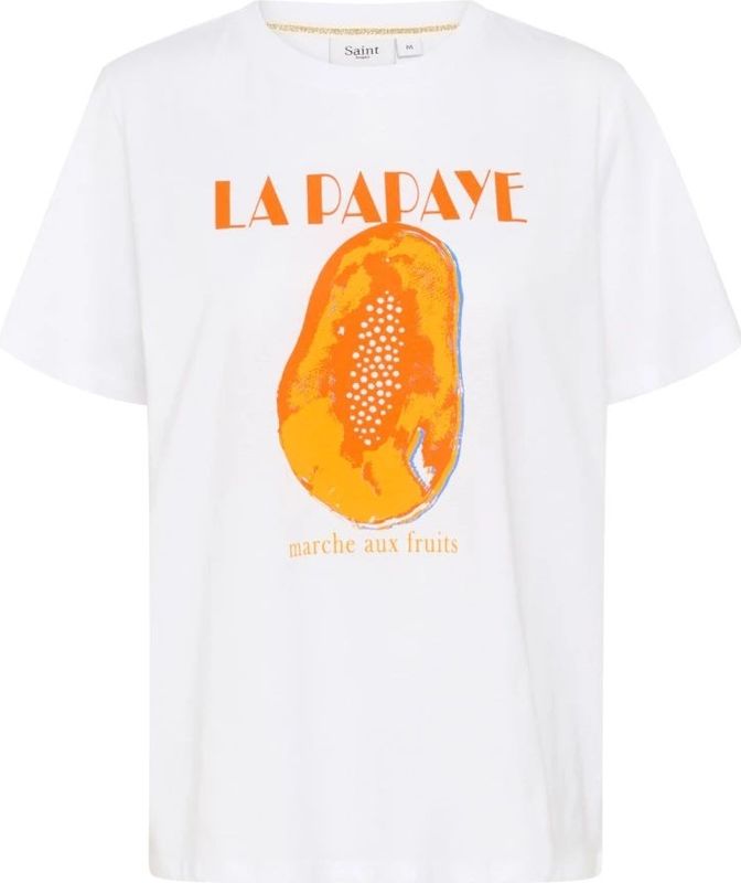 Saint Tropez - Grafische Tee - Bird of Paradise - 100% Katoen