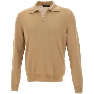 Gran Sasso, Heren, Truien, Beige, Maat: M Wol,