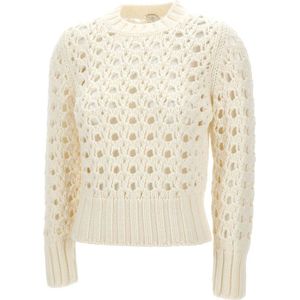 Eleventy, Dames, Truien, Wit, Maat: M Wol,