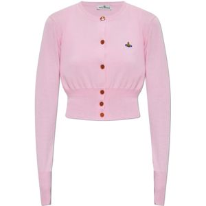 Vivienne Westwood, Dames, Truien, Roze, Maat: L Katoen,