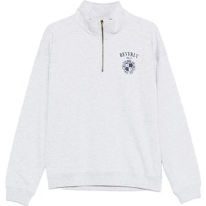 Sporty & Rich, Dames, Sweatshirts & Hoodies, Grijs, Maat: XL Katoen,