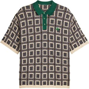 Adidas - x Brain Dead - Polo Shirt - Veelkleurig - Dicht Geweven Stof