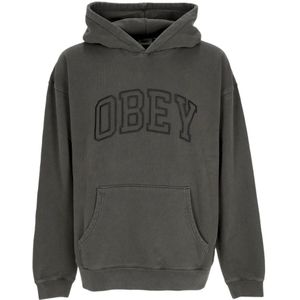 Obey, Heren, Sweatshirts & Hoodies, Grijs, Maat: XL Katoen,