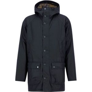 Barbour, Heren, Mantels, Blauw, Maat: L Katoen,