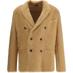 Tom Ford, Heren, Mantels, Beige, Maat: L Kasjmier,
