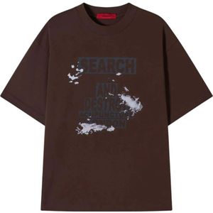 Acupuncture, Heren, Tops, Bruin, Maat: XL Katoen,