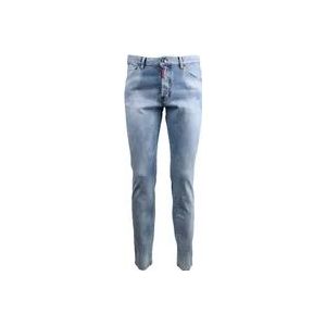 Dsquared2 Slim-fit Jeans voor Heren - Art. S74Lb1063 S30663 - 470 , Blue , Heren , Maat: 3XL