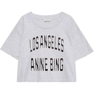 Anine Bing, Dames, Tops, Grijs, Maat: S Katoen,