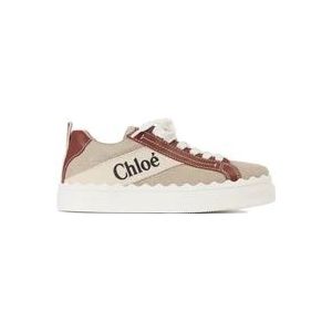 Chloé Witte Sneakers met Flexibele Rubberen Zool , White , Dames , Maat: 37 EU