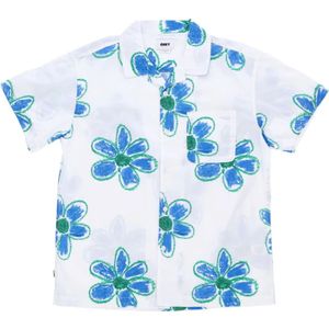 Obey, Heren, Overhemden, Veelkleurig, Maat: L Katoen,