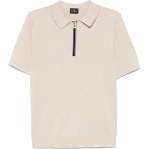 Paul Smith, Heren, Tops, Beige, Maat: XL Katoen,
