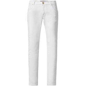 Billionaire, Heren, Jeans, Wit, Maat: W28 Denim,