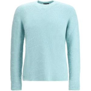 Roberto Collina, Heren, Truien, Groen, Maat: L Katoen,