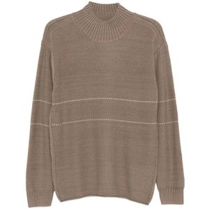 Emporio Armani, Heren, Truien, Bruin, Maat: L