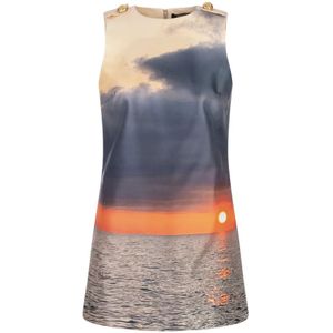 Roberto Cavalli, Dames, Jurken, Veelkleurig, Maat: XS