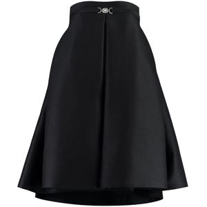 Versace, Dames, Jurken, Zwart, Maat: XS Zijde,