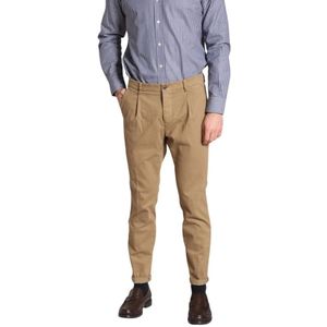 Mason's, Heren, Broeken, Beige, Maat: XS Katoen,