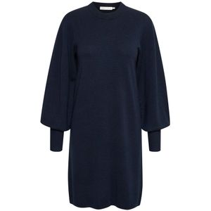 InWear, Dames, Jurken, Blauw, Maat: 2XS Viscose,