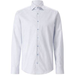 Stenströms, Heren, Overhemden, Blauw, Maat: S Katoen,