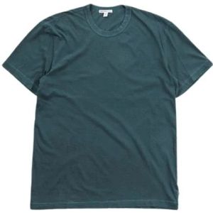 James Perse, Heren, Tops, Groen, Maat: S Katoen,