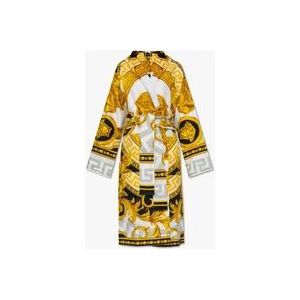 Versace Katoenen badjas , Yellow , Dames , Maat: L