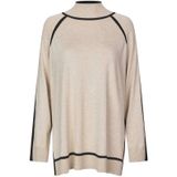 Masai Trui 'Freyane'  lichtbeige / zwart