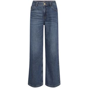 MOS Mosh, Dames, Jeans, Blauw, Maat: W30 Katoen,